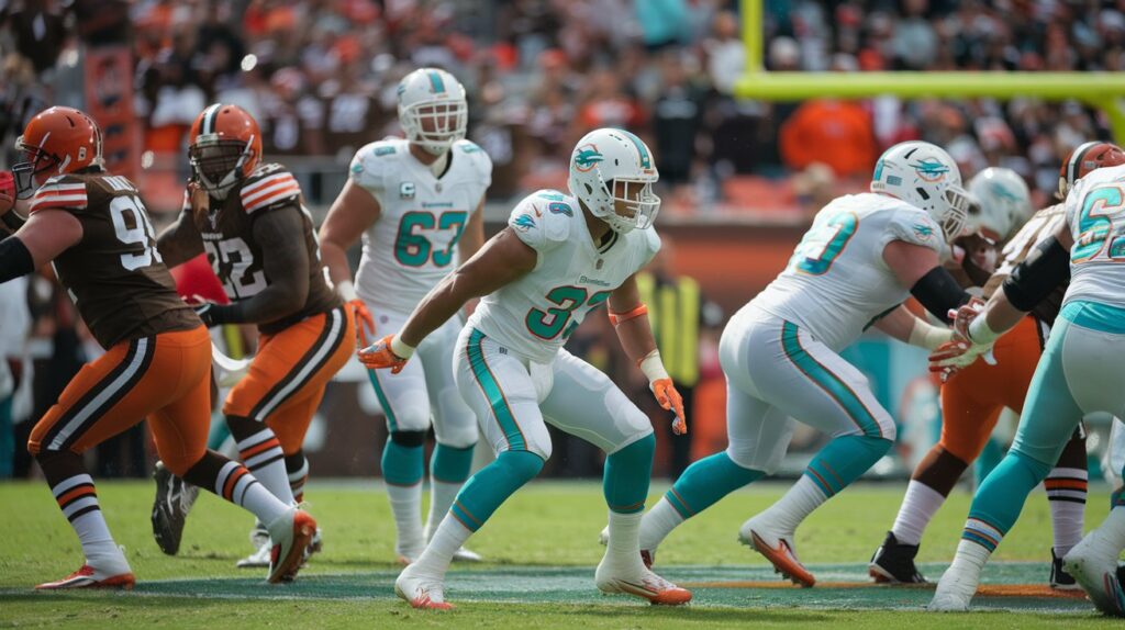 miami dolphins vs cleveland browns match player stats​