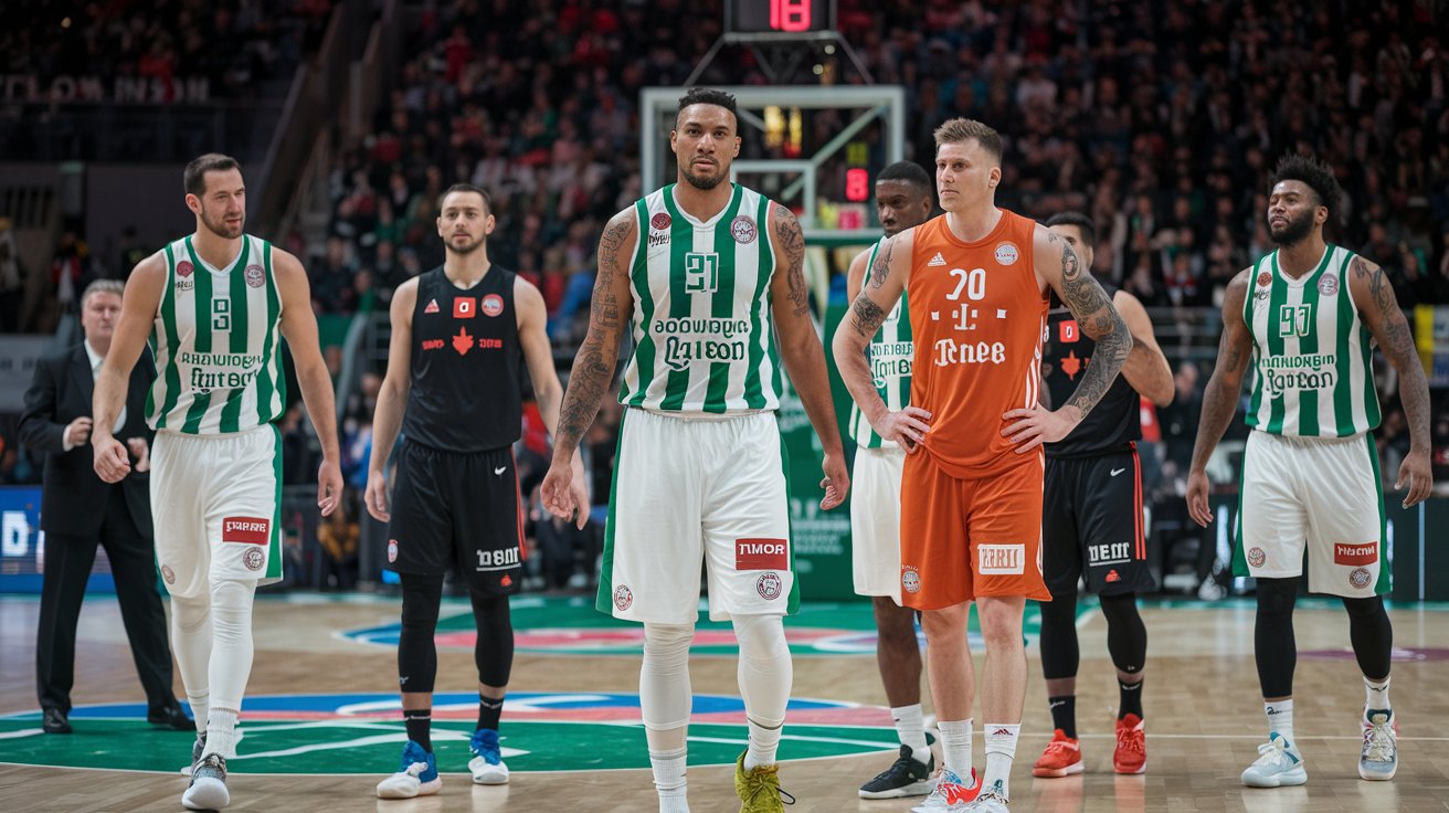 panathinaikos b.c. vs fc bayern munich basketball match player stats​